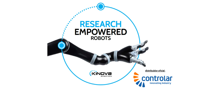 innovating Industry fecha parceria com Kinova Robotics