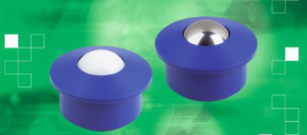 Nova gama de esferas transferidoras com carcaça de plástico da norelem