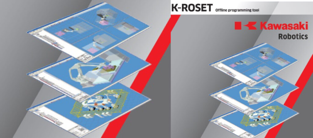 Kawasaki Robotics conta com o software de simulação offline K-ROSET